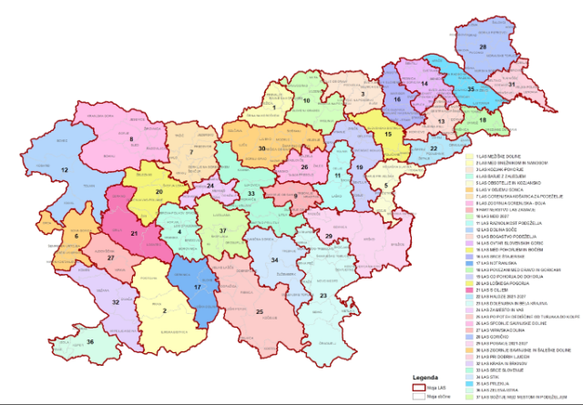 Srecanje predsednikov in vodilnih partnerjev LAS
